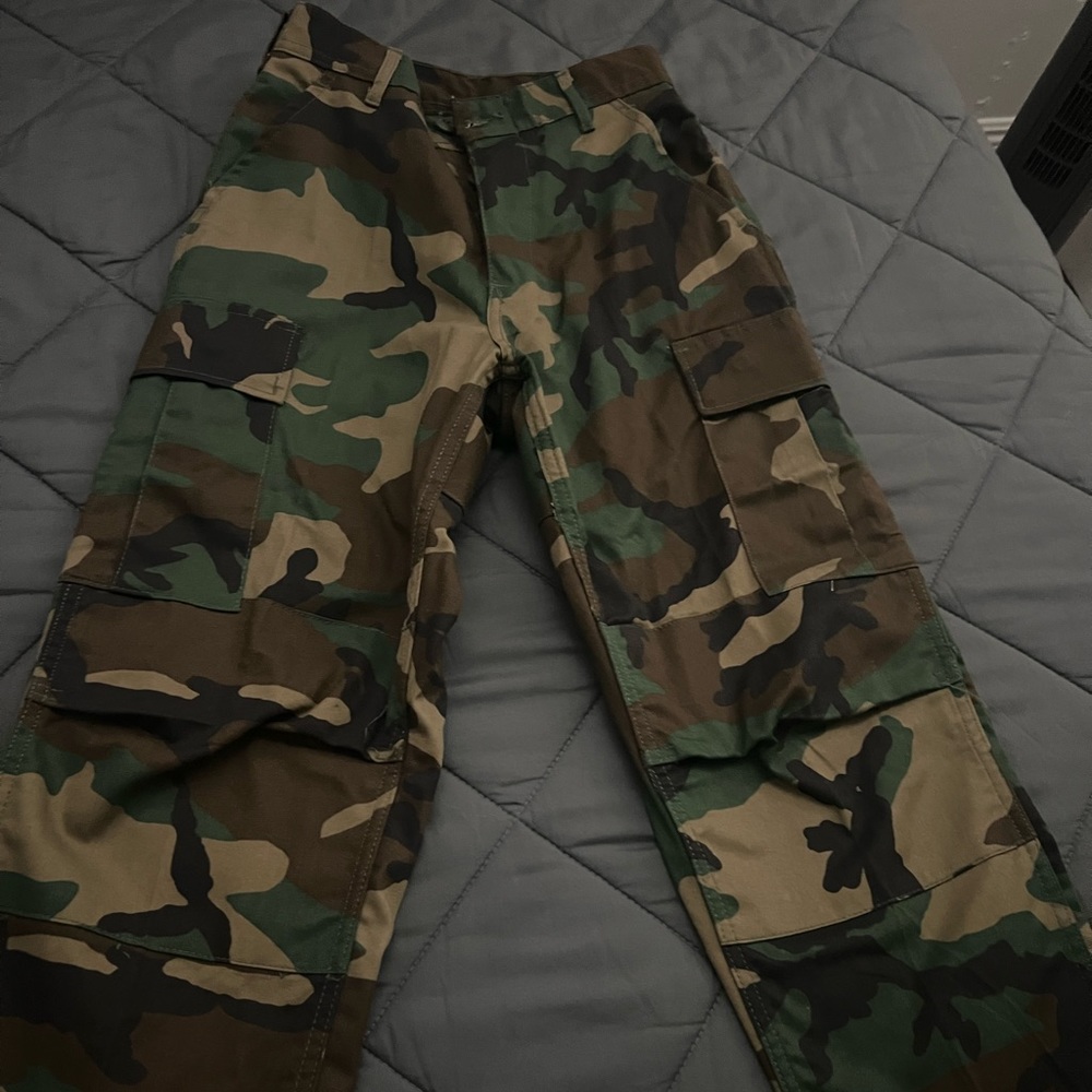 Camo Cargos